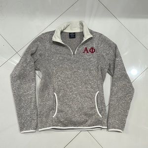 Alpha Phi quarter zip